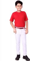 Utex Slim Fit Fit Boy's White Jeans