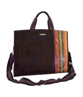 Arpera Brown Leather Shoulder Bag