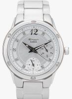 Casio Sheen Shn-3017D-7Adr (Sh170) Silver/Silver Analog Watch