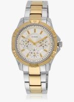 Guess W0235l2 Silver/Silver Analog Watch