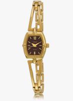 Timex Tw000w601-Sor Golden/Brown Analog Watch