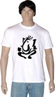 Tshirt.in Graphic Print Men's Round Neck White T-Shirt