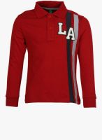 United Colors of Benetton Red Polo T-Shirt