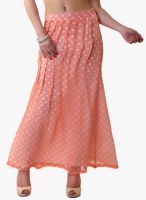 Belle Fille Peach Flared Skirt