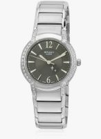 Casio Sheen Shn-4015D-1Adr (Sh110) Silver/Black Analog Watch