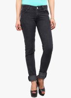 Yepme Blue Solid Jeans