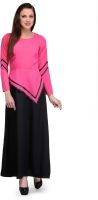 Bumpkin Women's Maxi Pink, Black Dress