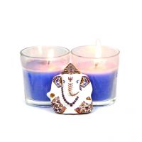 Gifts By Meeta Ganesh Idol N Candles Diwali Gifts