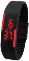 KMS Megnet_Led_Sport_BlackRed Digital Watch - For Men, Women, Boys, Girls