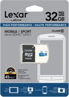 Lexar 32GB Class 10 633x UHS-I microSDXC Memory Card