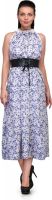 Natty India Women's Maxi Blue Dress