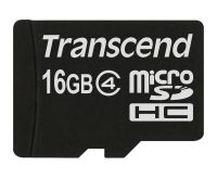 Transcend 16GB Class 4 MicroSD Memory Card
