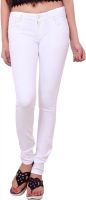 Airways Regular Fit Fit Women's White Jeans