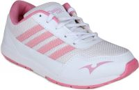 Combit Running Shoes(White, Pink)