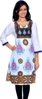 Gee & Bee Casual Printed Women's Kurti(Multicolor)