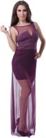 N-Gal Women's Maxi Purple Dress
