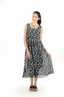 Shivabhi's Women's Maxi Black Dress