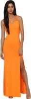 T-shirt Company Women's Maxi Orange Dress T-shirt Company Women's Maxi Orange Dress