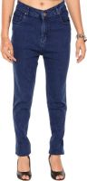 Zedon Slim Fit Fit Women's Blue Jeans