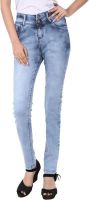 Adhaans Slim Fit Women's Light Blue Jeans