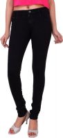 Airways Slim Fit Women's Black Jeans