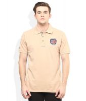 American Swan Brown Polo T-Shirts