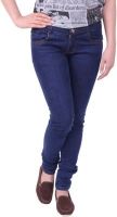 Austrich Slim Fit Women's Blue Jeans