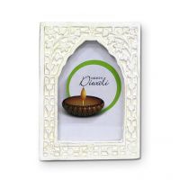 Gifts By Meeta Stylish Wooden Photo Frame For Diwali