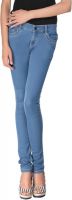 Zedon Slim Fit Women's Light Blue Jeans