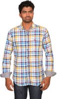Classy Casuals Men's Checkered Casual Multicolor Shirt