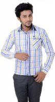Flying Men Men's Checkered Casual, Festive, Lounge Wear, Party, Formal Multicolor Shirt