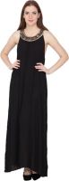 Kaaya Women's Maxi Black Dress