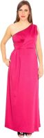 Parv Collections Women's Maxi Pink Dress Parv Collections Women's Maxi Pink Dress