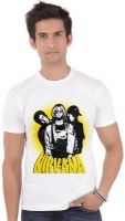 ShopMantra Graphic Print Men's Round Neck White T-Shirt