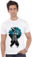 ShopMantra Graphic Print Men's Round Neck White T-Shirt
