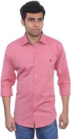 Studio Nexx Men's Solid Casual Pink Shirt