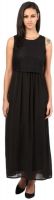 The Vanca Women's Maxi Black Dress