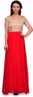 Tops and Tunics Women's Maxi Red Dress