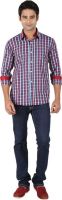 Trendster Men's Checkered Casual Multicolor Shirt