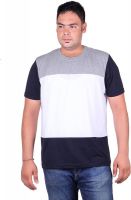 Vivid Bharti Solid Men's Round Neck Multicolor T-Shirt