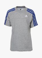 Adidas Yb Ess3S C Grey T-Shirt