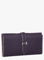 Alessia Purple Pu Wallet