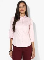Annabelle By Pantaloons Pink Solid Shirt