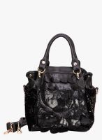 Bagkok Black Polyurethane (Pu) Satchel