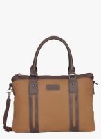 Bagkok Brown Polyurethane (Pu) Tote Bag