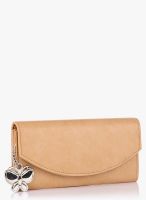 Butterflies Beige Wallet