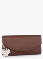 Butterflies Dark Brown Wallet