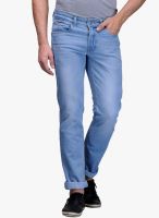 Canary London Blue Mid Rise Regular Fit Jeans