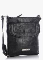 Caprese Martha Black Sling Bag