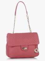 Da Milano Rose Leather Handbag